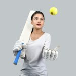 a person holding a tennis racket